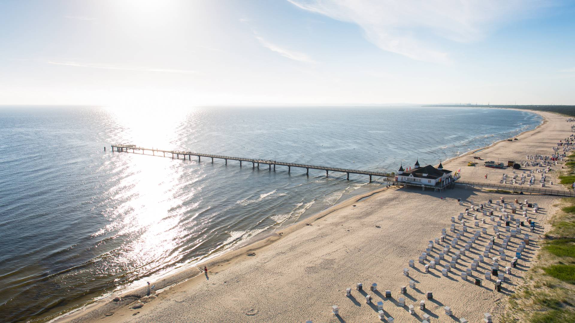 Seebrücke Seebad Ahlbeck Insel Usedom